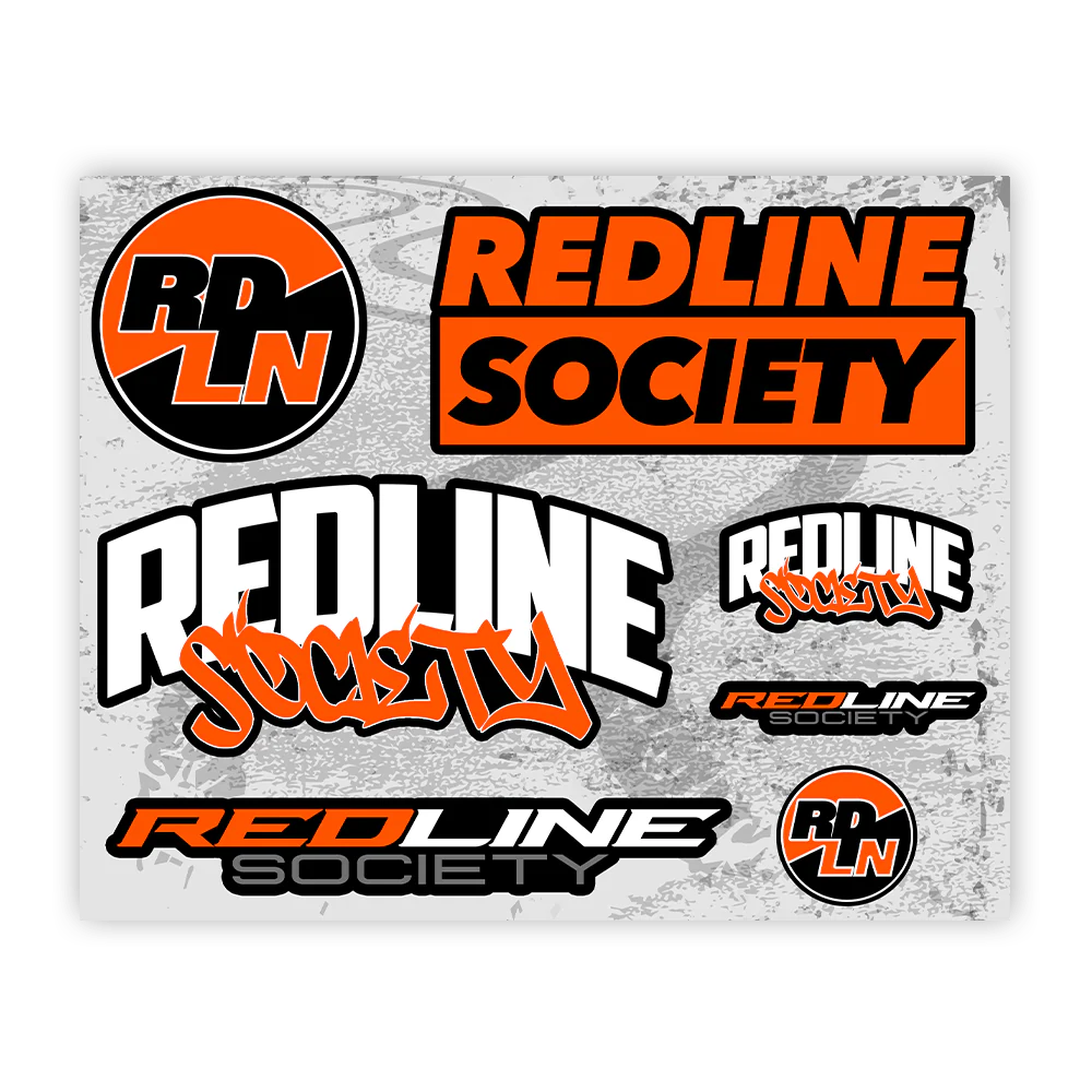 Redline Decal Pack - Orange